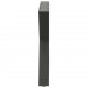 Sonata H Крака за масичка за кафе 2 бр. антрацит 60x(42-43,3) cm стомана