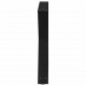 Sonata Picioare pentru măsuță de cafea, 2 buc., negru, 50x(42-43,3) cm, oțel
