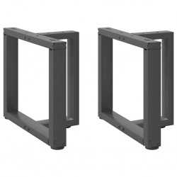 Sonata H Крака за холна маса T-образна 2 бр 50x25x(42-43) см стомана - Piese pentru mese