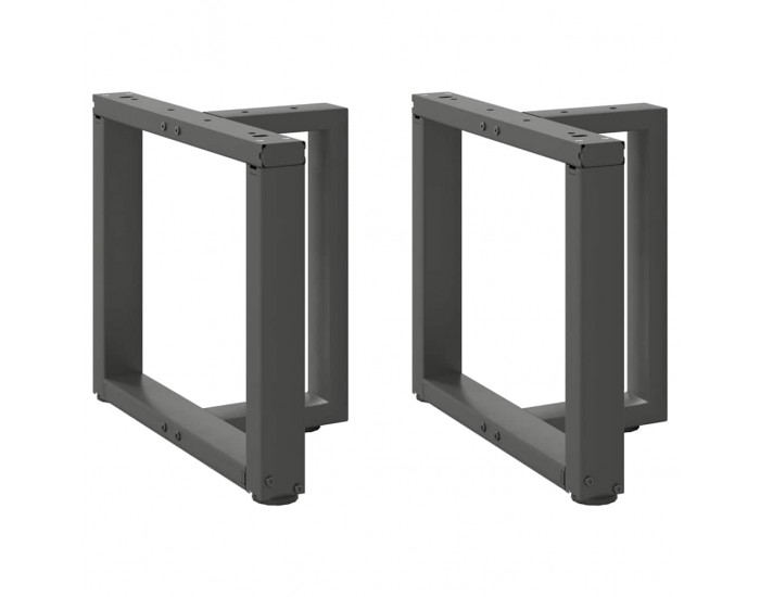 Sonata H Крака за холна маса T-образна 2 бр 50x25x(42-43) см стомана