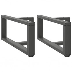 Sonata H Крака за холна маса T-образна 2 бр 70x25x(30-31)см стомана - Piese pentru mese