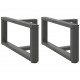 Sonata H Крака за холна маса T-образна 2 бр 70x25x(30-31)см стомана