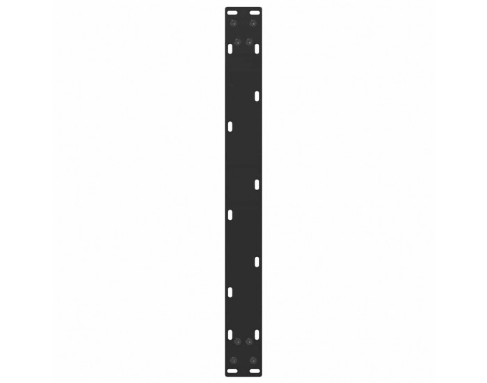 Sonata H Крака за холна маса с U-образна 2 бр черни 60x(30-31)см стомана