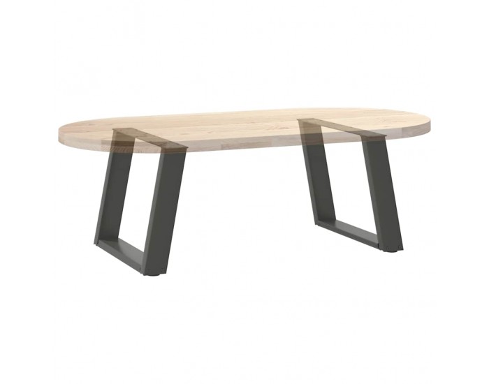 Sonata H Крака за холна маса U-образна 2бр антрацит 50x(42-43)см стомана