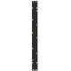 Sonata Picioare de masă în formă de V, 2 buc., negru, 100 x (72-73,3) cm, oțel