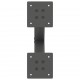 Sonata H Крака за масичка за кафе с форма на буквата X 2бр. 37x(30-31)cm