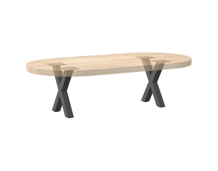 Sonata H Крака за масичка за кафе с форма на буквата X 2бр. 37x(30-31)cm