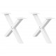 Sonata H Крака за масичка за кафе с форма на буквата X 2 бр.
