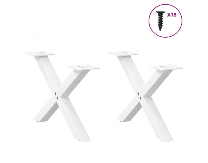 Sonata H Крака за масичка за кафе с форма на буквата X 2 бр.