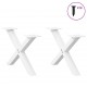 Sonata H Крака за масичка за кафе с форма на буквата X 2 бр.