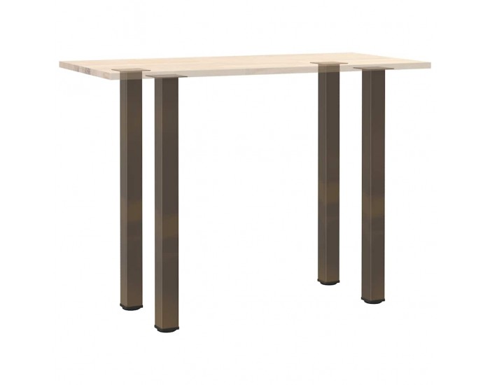 Sonata H Крака за бар маса 4 бр. естествена стомана 110-112 cm стомана