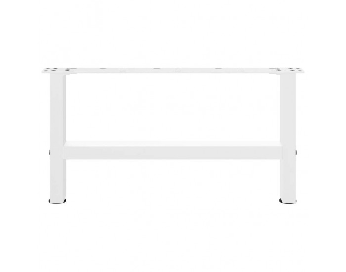 Sonata H Крака за масичка за кафе бели 2 бр. 60x(30-31) см стомана