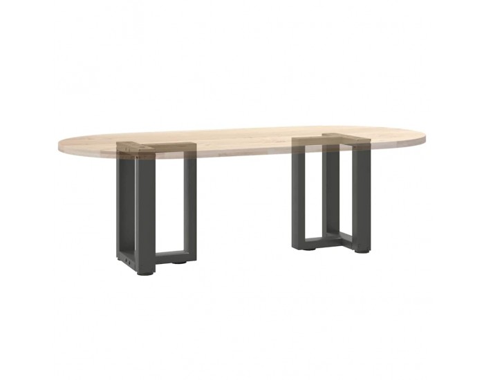 Sonata H Крака за холна маса T-образна 2 бр 38x25x(42-43) см стомана