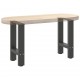 Sonata H Крака за масичка за кафе антрацит 2 бр. 38x(42-43) cm Стомана