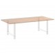 Sonata H Крака за трапезна маса бели 2 бр. 90x(72-73) cm стомана
