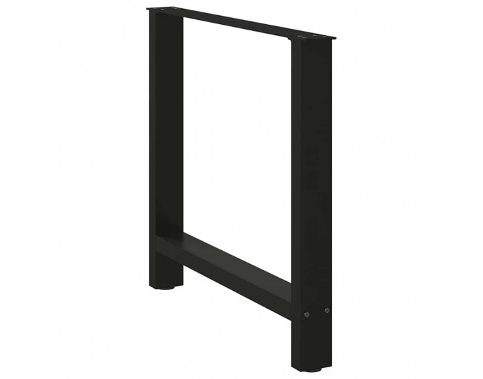 Sonata H Крака за трапезна маса черни 2 бр. 70x(72-73) cm стомана