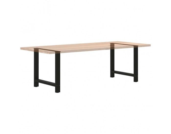 Sonata H Крака за трапезна маса черни 2 бр. 70x(72-73) cm стомана