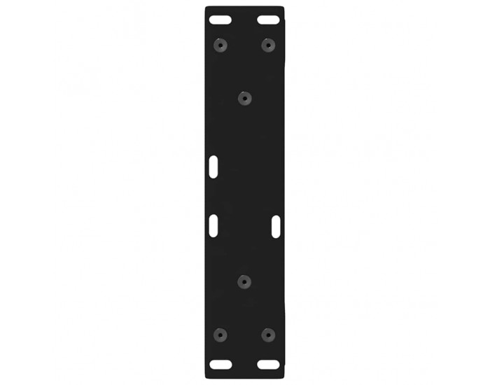 Sonata H Крака за масичка за кафе 2 бр. черни 28x(42-43,3) cm стомана