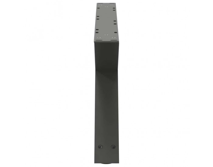 Sonata H Крака за масичка за кафе 2 бр. антрацит 70x(30-31,3) cm стомана