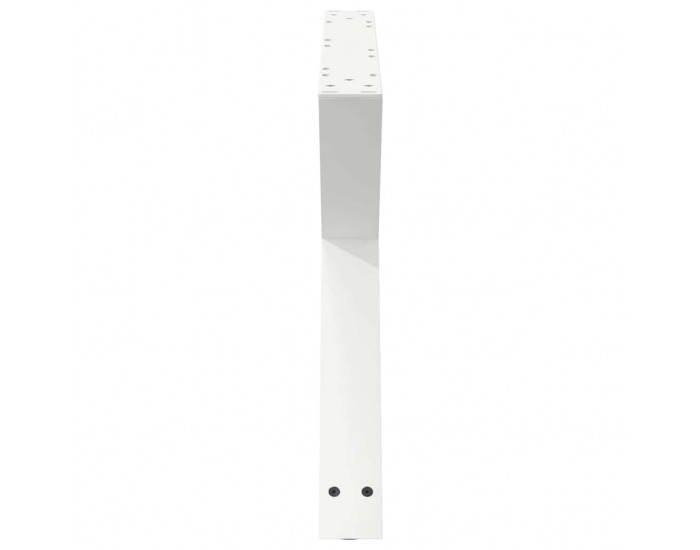 Sonata H Крака за масичка за кафе 2 бр. бели 70x(42-43,3) cm стомана