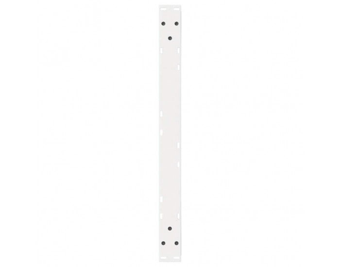 Sonata H Крака за масичка за кафе 2 бр. бели 70x(42-43,3) cm стомана