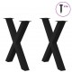 Sonata H Крака за трапезна маса с X-образна 2 бр 70x(72-73) см стомана