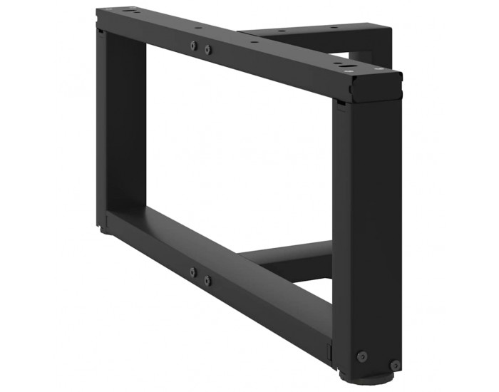 Sonata H Крака за холна маса T-образна 2бр черни 70x25x(30-31)см стомана