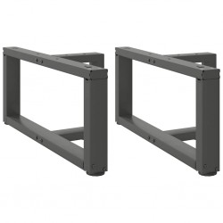 Sonata H Крака за холна маса T-образна 2 бр 60x25x(30-31)см стомана - Piese pentru mese