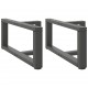 Sonata H Крака за холна маса T-образна 2 бр 60x25x(30-31)см стомана