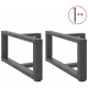 Sonata H Крака за холна маса T-образна 2 бр 60x25x(30-31)см стомана