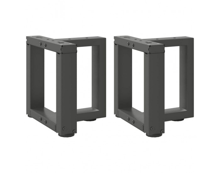Sonata H Крака за холна маса T-образна 2 бр 30x25x(30-31)см стомана