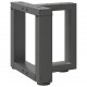 Sonata H Крака за холна маса T-образна 2 бр 30x25x(30-31)см стомана
