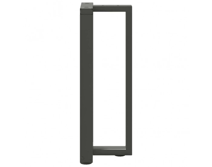 Sonata H Конзолна маса крака T-образна 2 бр 25x28x(72-73) см стомана
