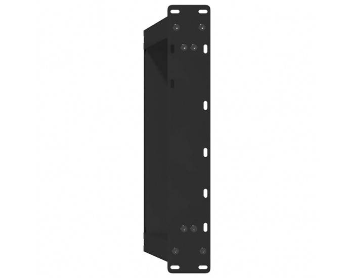 Sonata H Крака за холна маса с U-образна 2 бр черни 40x(30-31)см стомана