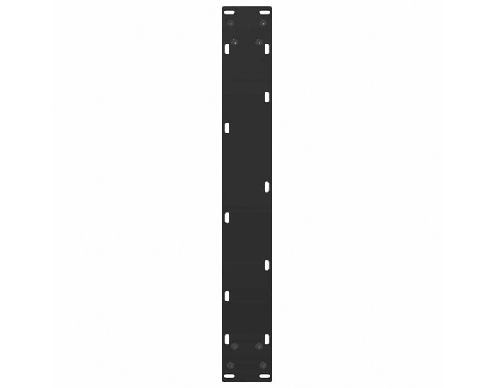 Sonata H Крака за холна маса U-образна 2 бр черни 60x(100-101)см стомана