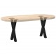 Sonata H Крака за масичка за кафе с форма на X 2 бр. черни 38x(42-43) cm