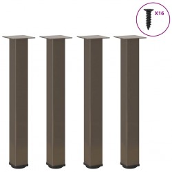 Sonata H Конзолна маса крака 4 бр. естествена стомана 72-74 cm стомана - Piese pentru mese