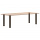 Sonata H Конзолна маса крака 4 бр. естествена стомана 72-74 cm стомана