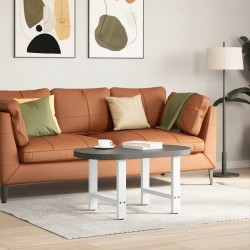Sonata H Крака за масичка за кафе бели 2 бр. 50x(42-43) cm стомана - Piese pentru mese