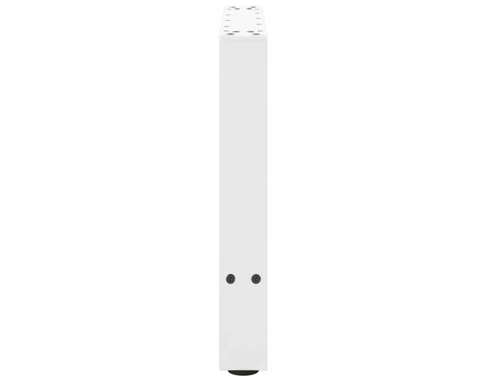 Sonata H Крака за масичка за кафе бели 2 бр. 50x(42-43) cm стомана
