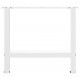 Sonata H Крака за масичка за кафе бели 2 бр. 50x(42-43) cm стомана