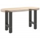 Sonata H Крака за масичка за кафе антрацит 2 бр. 28x(42-43) cm Стомана