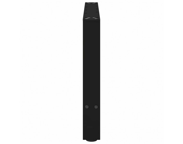 Sonata H Крака за масичка за кафе черни 2 бр. 70x(42-43) cm стомана