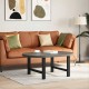 Sonata H Крака за масичка за кафе черни 2 бр. 70x(42-43) cm стомана
