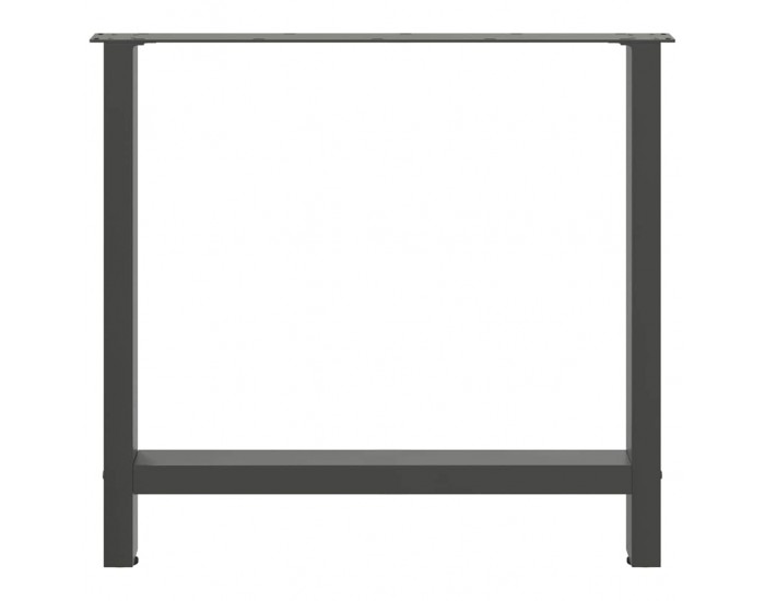Sonata H Крака за трапезна маса Антрацит 2 бр. 70x(72-73) cm Стомана