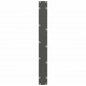 Sonata H Крака за трапезна маса Антрацит 2 бр. 70x(72-73) cm Стомана