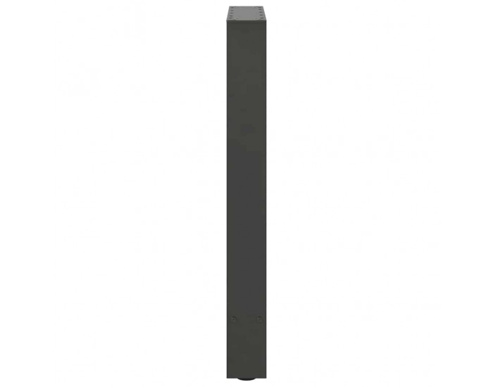 Sonata H Крака за трапезна маса Антрацит 2 бр. 60x(72-73) cm Стомана