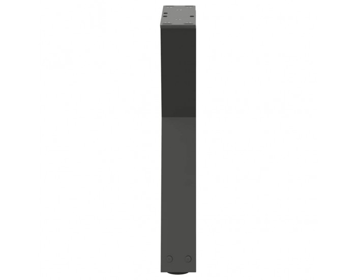 Sonata H Крака за масичка за кафе 2 бр. антрацит 28x(42-43,3) cm стомана