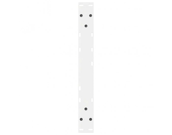 Sonata H Крака за масичка за кафе 2 бр. бели 60x(42-43,3) cm стомана