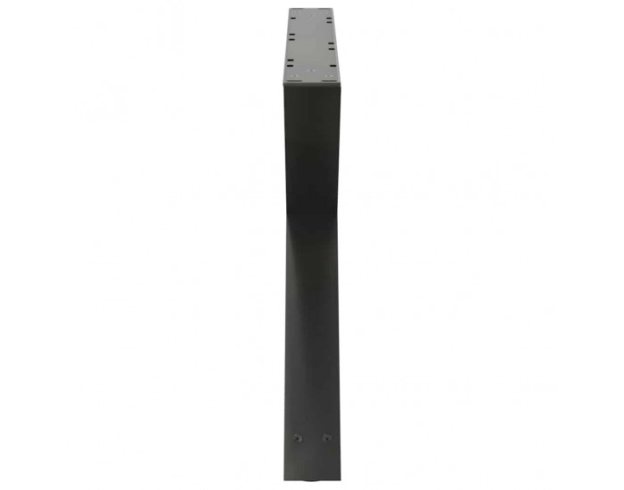 Sonata H Крака за масичка за кафе 2 бр. антрацит 70x(42-43,3) cm стомана